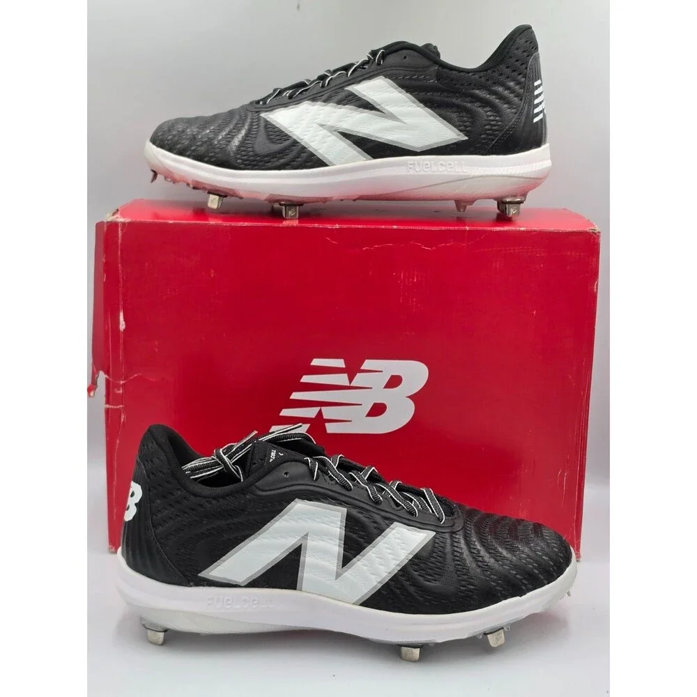 New Balance FuelCell 4040 v7 Metal Baseball Cleats Men’s 14 Black White L4040BK7